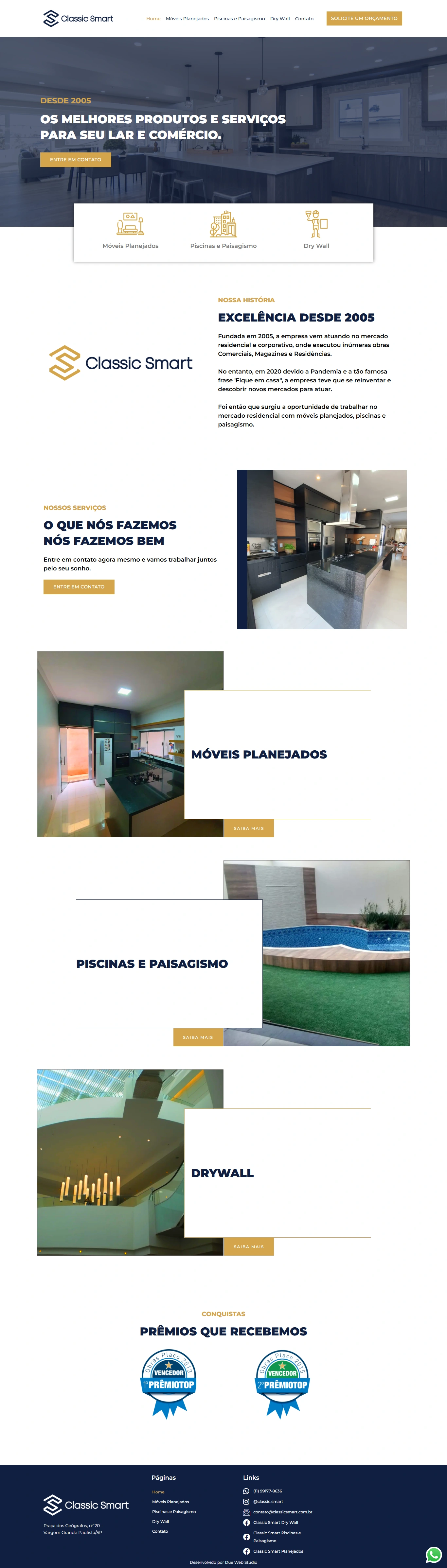 Projeto Classic Smart — Due Web Studio